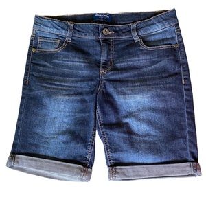 Arizona Girl’s L PLUS 12 Bermuda Shorts Denim Adjustable